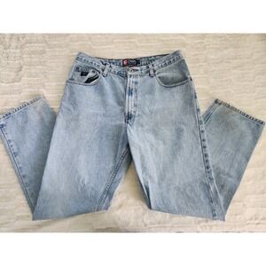 Vintage‎ Chaps Ralph Lauren Jeans Mens 36x32 Stone Wash Denim Relaxed Fit 90s